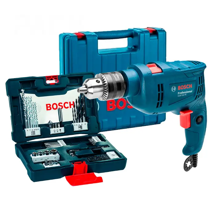 COMBO TALADRO IMPAC GSB 550 RE + JUEGO X LINE 41 PZ