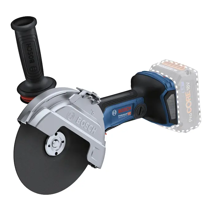 AMOLADORA ACCU GWS 18V-180 (7'') PC SB
